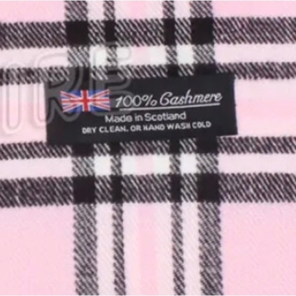 Pink Cashmere Scarf Top Rated - Picture 3 of 5